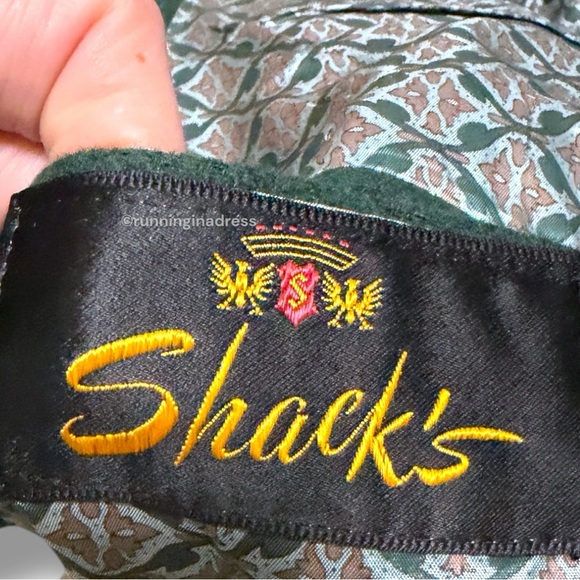 Rare Vintage 1950s Early 60s Shack's Double-Breasted Green Blazer ACWA Union Tag - Picture 11 of 16